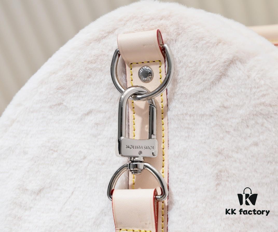 69306183f09edb6de4c5079f Exclusive Real Photo - Upgraded Version‼️ M23108 Puffy Shearling Keepall Bandoulière 50