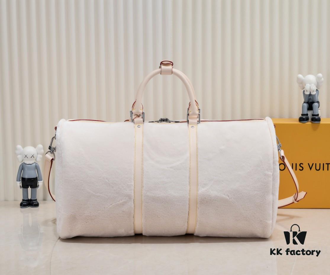 69306184f09edb6de4c507a3 Exclusive Real Photo - Upgraded Version‼️ M23108 Puffy Shearling Keepall Bandoulière 50