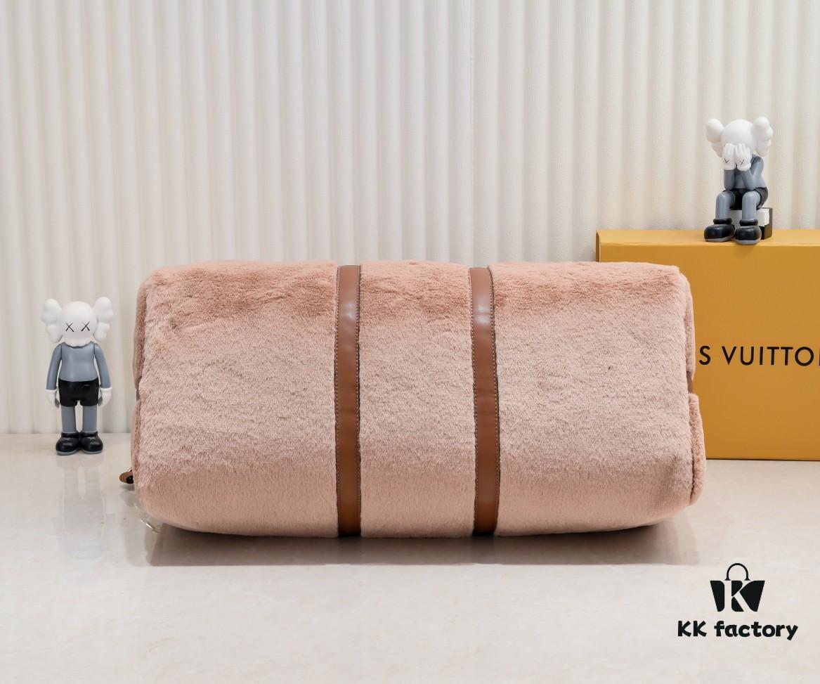 69306185f09edb6de4c507a5 Exclusive Real Shot - Upgraded Version ‼️ M23108 Puffy Shearling Keepall Bandoulière 50