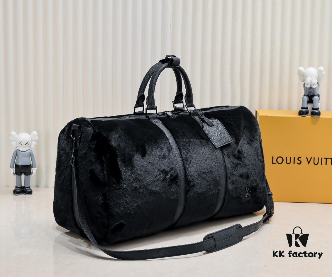 69306189f09edb6de4c507ad Exclusive Real Shot - Upgraded Version‼️ M23108 Puffy Shearling Keepall Bandoulière 50