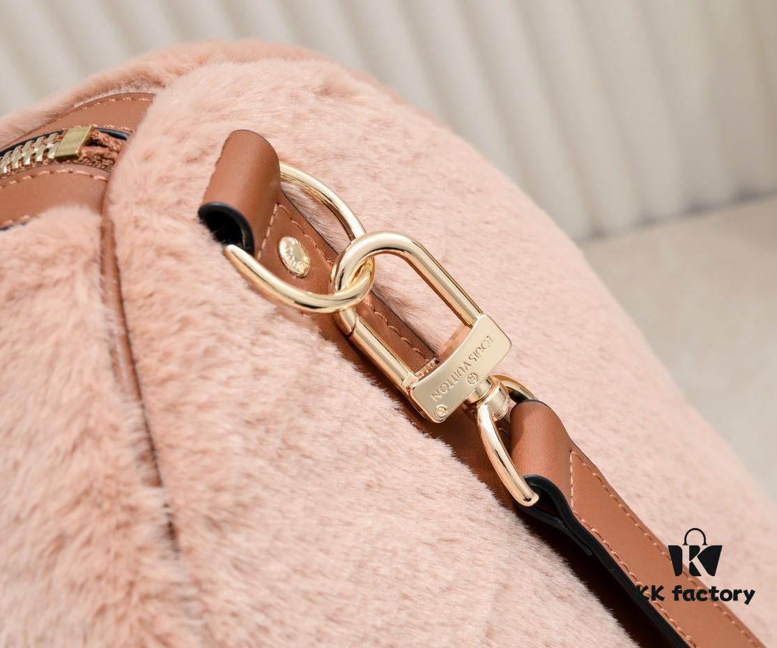 69306189f09edb6de4c507ae Exclusive Real Shot - Upgraded Version ‼️ M23108 Puffy Shearling Keepall Bandoulière 50