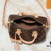 Upgraded Original M13805 M13257 M40390 LV x Murakami Collaboration Nano Speedy Bag