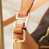 6930619ff09edb6de4c507de Upgraded Original M14196 Monogram Unisex Soft Leather Horn Hobo Bag – LV Horn Collection 2025 Early Spring Series