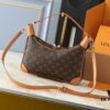 693061a0f09edb6de4c507df Upgraded Original M14196 Monogram Unisex Soft Leather Horn Hobo Bag – LV Horn Collection 2025 Early Spring Series
