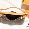 693061a2f09edb6de4c507e3 Upgraded Original M14196 Monogram Unisex Soft Leather Horn Hobo Bag – LV Horn Collection 2025 Early Spring Series