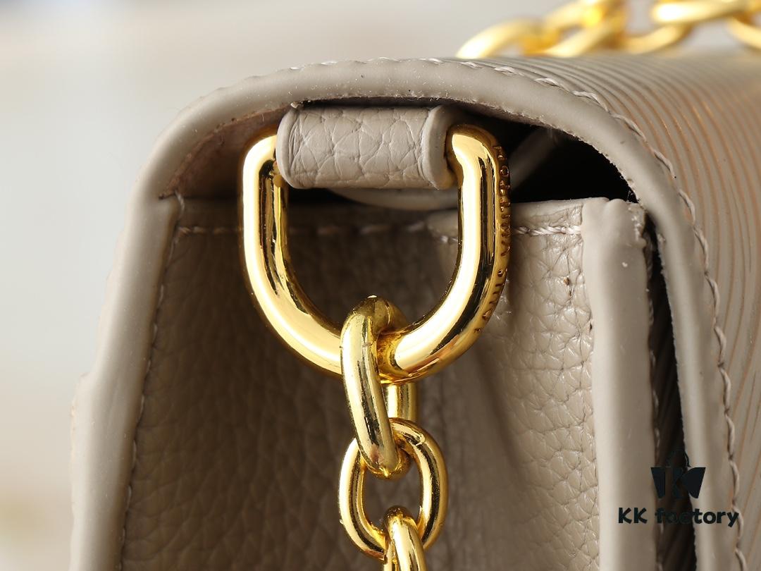 693061a4f09edb6de4c507e9 Upgraded Original M23756 Black, M12788 Black, M12789 Khaki Pochette Louise Chain Bag