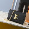 693061a6f09edb6de4c507ef Upgraded Original M23756 Black, M12788 Black, M12789 Khaki Pochette Louise Chain Bag