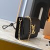 693061a6f09edb6de4c507f0 Upgraded Original M23756 Black, M12788 Black, M12789 Khaki Pochette Louise Chain Bag
