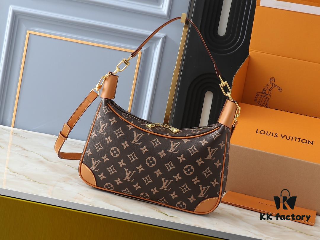 693061a9f09edb6de4c507f7 Upgraded Original M14196 Monogram Unisex 2025 Early Spring Soft Leather Series Horn Hobo Bag