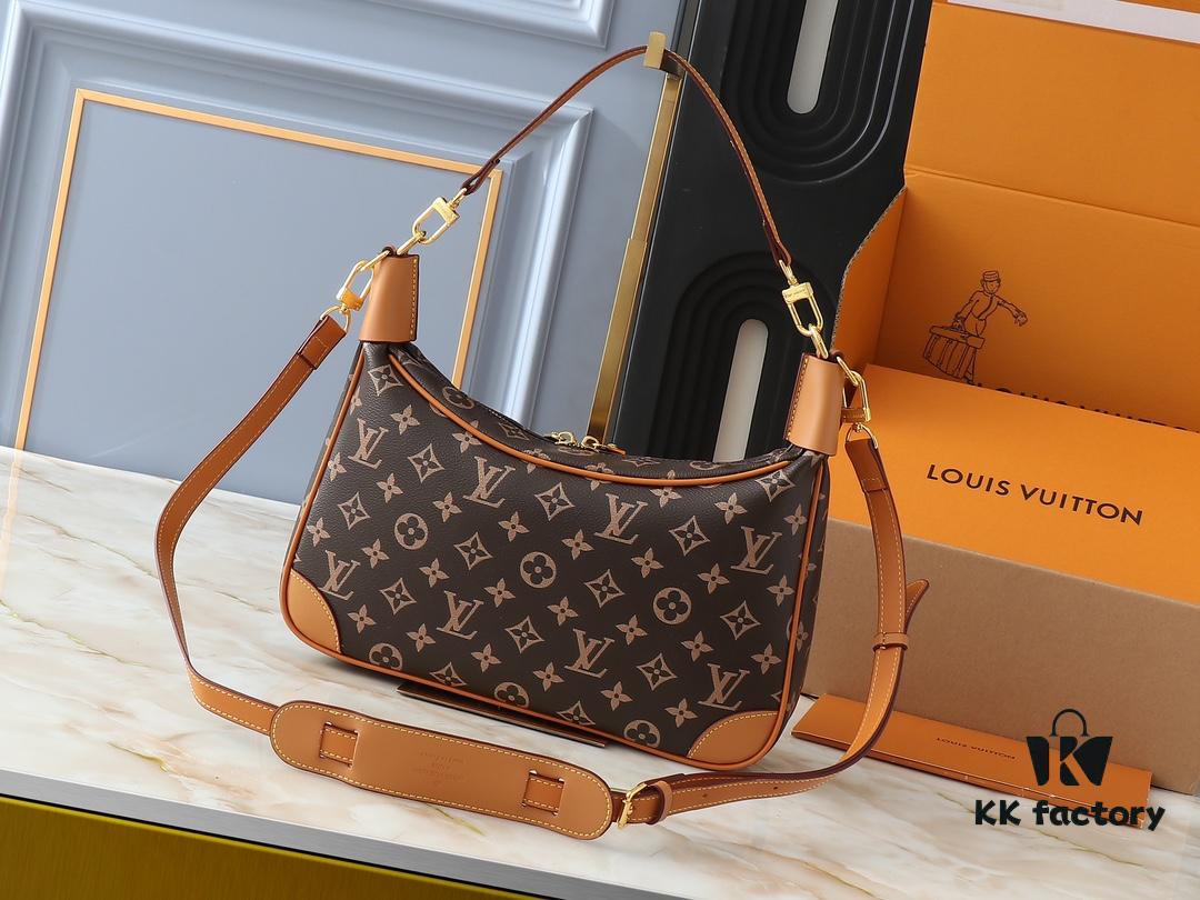 693061abf09edb6de4c507f8 Upgraded Original M14196 Monogram Unisex 2025 Early Spring Soft Leather Series Horn Hobo Bag