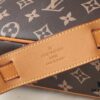 693061abf09edb6de4c507fb Upgraded Original M14196 Monogram Unisex 2025 Early Spring Soft Leather Series Horn Hobo Bag