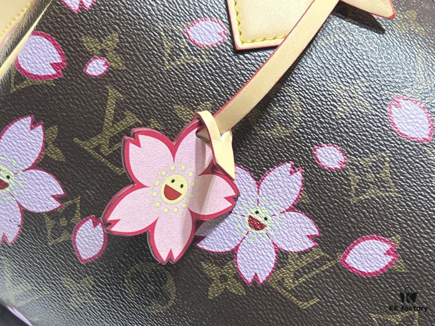 693061adf09edb6de4c50800 Upgraded Original M13805 M13257 M40390 LV x Murakami Collaboration Cherry Blossom 🌸 Nano Speedy Bag