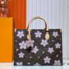 693061baf09edb6de4c5081b M45039 M13668!🔥Lv & Murakami Cherry Blossom 🌸 OnTheGo New Version Legendary ONTHEGO Tote Bag