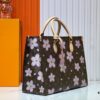 693061bbf09edb6de4c5081f M45039 M13668!🔥Lv & Murakami Cherry Blossom 🌸 OnTheGo New Version Legendary ONTHEGO Tote Bag