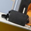 693061c1f09edb6de4c5082e Upgraded Original Takeoff Small Aer Messenger Bag in Black and Military Green