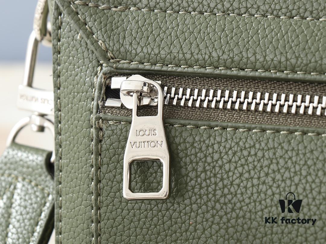 693061c2f09edb6de4c5082f Upgraded Original Takeoff Small Aer Messenger Bag in Black and Military Green