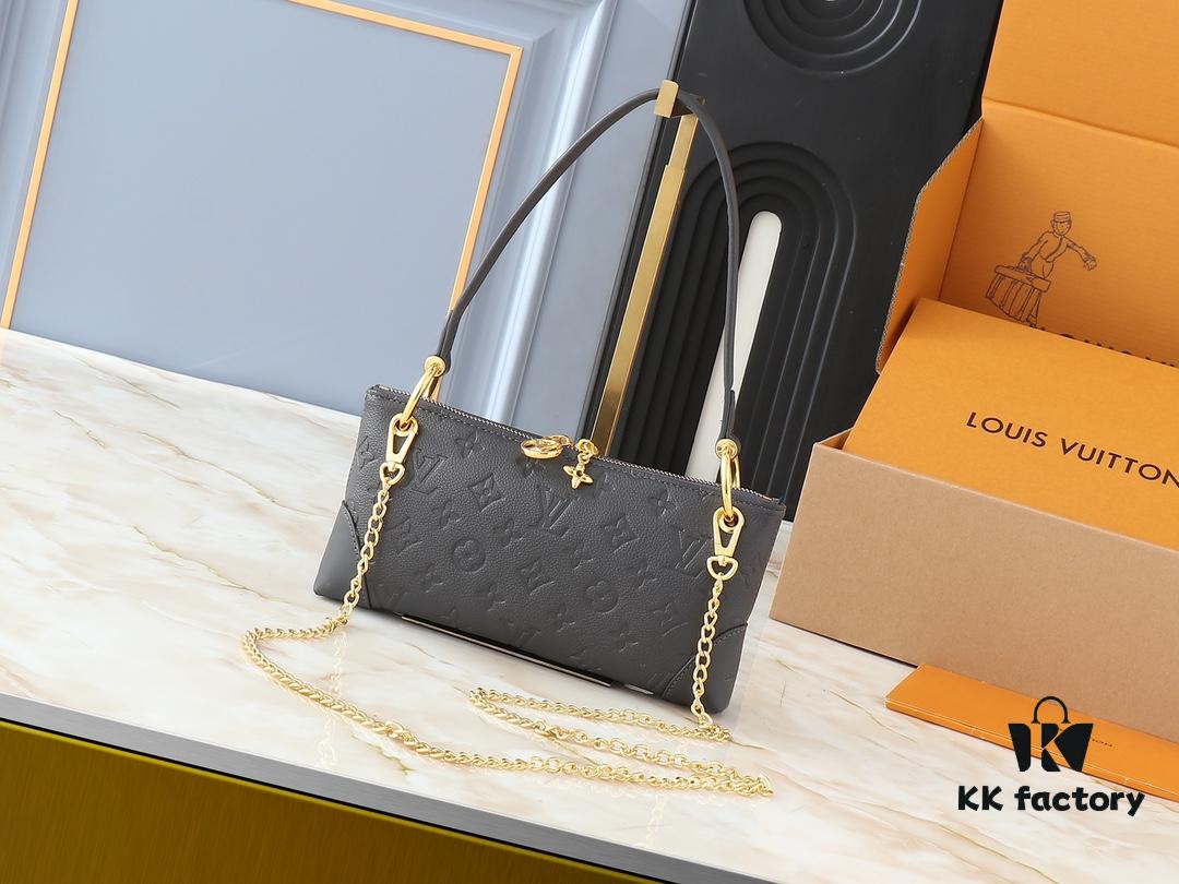 693061cdf09edb6de4c5084d Upgraded Original 🔥Chain Strap🔥 M12174 Pochette Sèvres from LV Ski Collection, Ready to Shine in 'Glittering' Gunmetal Tone