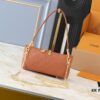 693061cef09edb6de4c5084f Upgrade Original 🔥Chain Strap🔥 M12174 Pochette Sèvres from LV Ski Collection, Ready to Shine in 'Sparkling' Gun-Metallic Tone
