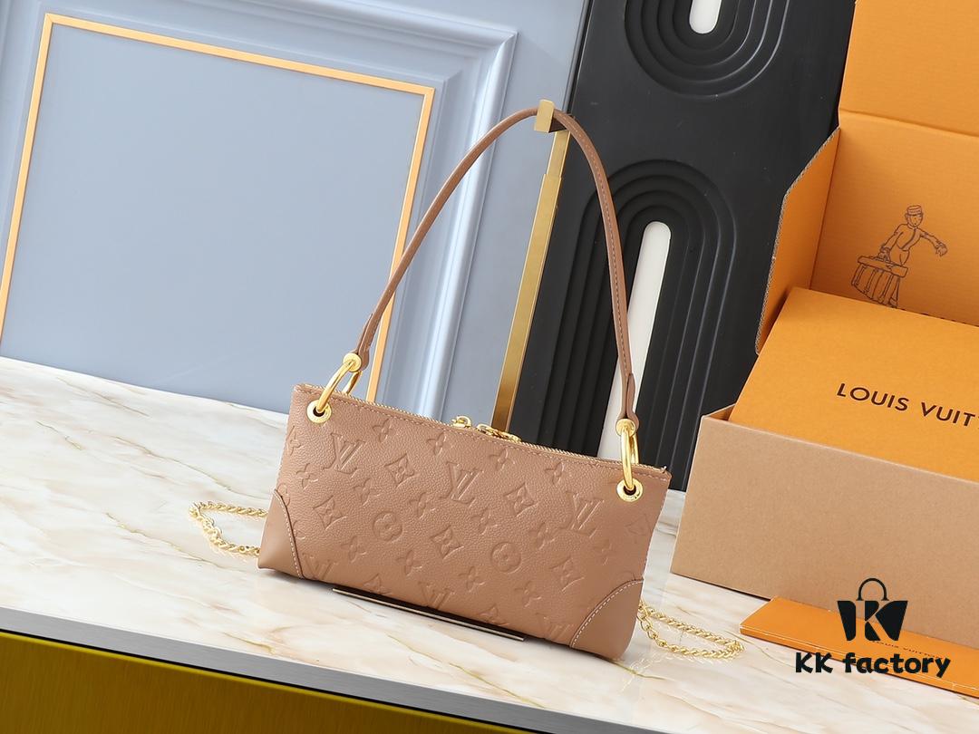 693061dff09edb6de4c50875 Upgraded Original 🔥Chain Strap🔥 M12174 Pochette Sèvres from LV Ski Collection, Ready to Shine in 'Glittering' Gun-Metallic Tone
