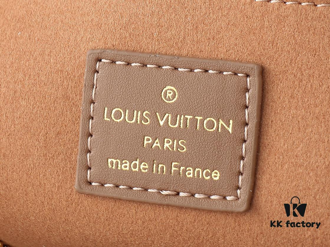 693061e1f09edb6de4c5087e Upgraded Original 🔥Chain Strap🔥 M12174 Pochette Sèvres from LV Ski Collection, Ready to Shine in 'Glittering' Gun-Metallic Tone