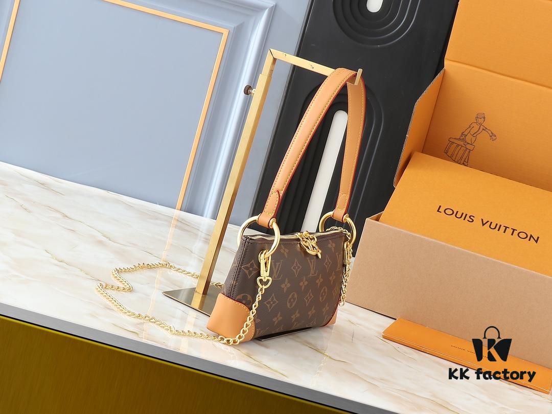693061e2f09edb6de4c5087f Upgraded Original 🔥Chain Strap🔥 M12174 Pochette Sèvres from LV Ski Collection, Ready to Shine in 'Glittering' Gunmetal Tone