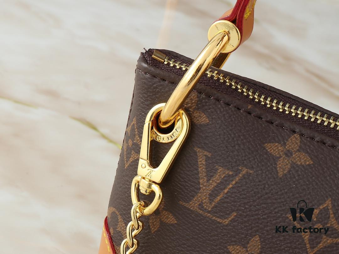 693061e3f09edb6de4c50881 Upgraded Original 🔥Chain Strap🔥 M12174 Pochette Sèvres from LV Ski Collection, Ready to Shine in 'Glittering' Gunmetal Tone