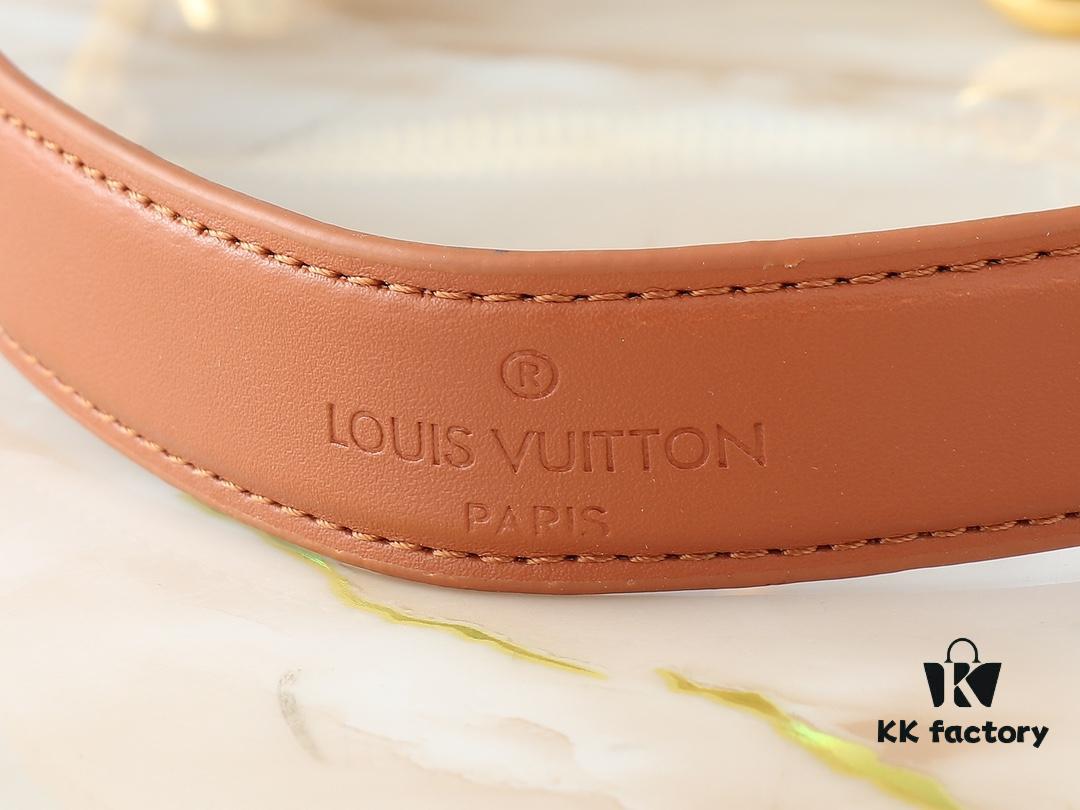 693061e5f09edb6de4c50888 Upgrade Original 🔥Chain Strap🔥 M12174 Pochette Sèvres from LV Ski Collection, Ready to Shine in 'Glittering' Gunmetal Tone