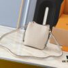 693061edf09edb6de4c5089b Upgraded Original M68709 Mini Bucket Bag NANO LOCKME BUCKET Handbag