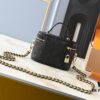 Upgraded Original M25219 White M25123 Black Vanity CC Small Bag