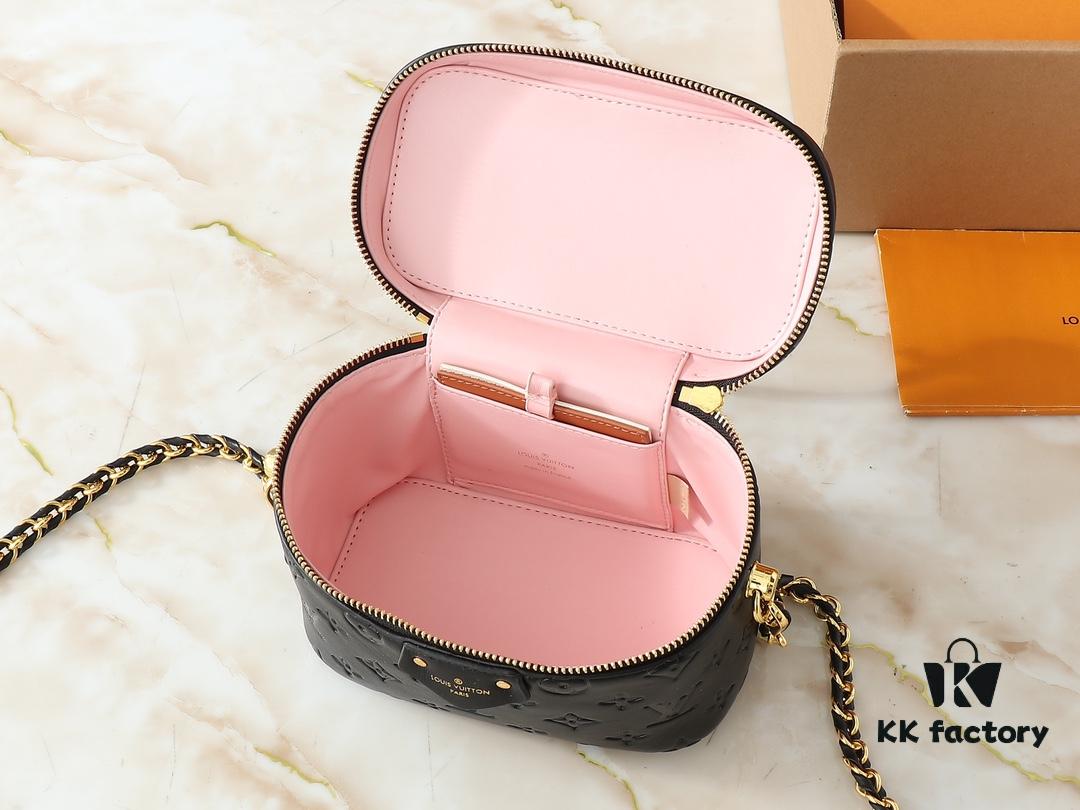 Upgraded Original M25219 White M25123 Black Vanity CC Small Bag