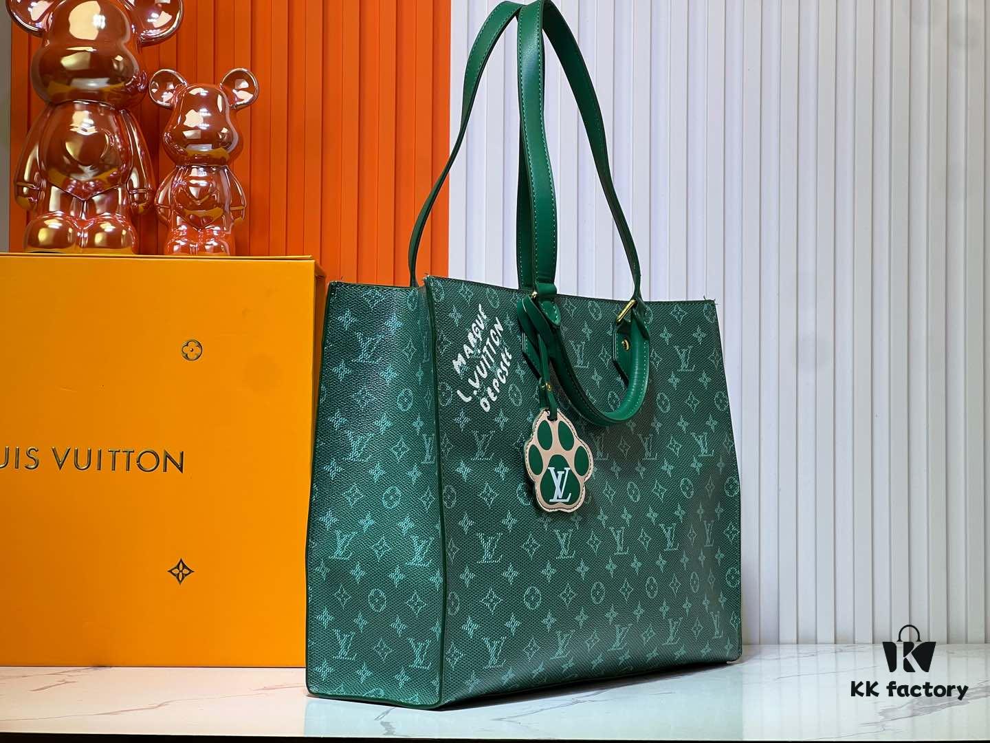 6930622df09edb6de4c50933 M12683 Sac Plat 24H Bag in Vibrant Monogram Heritage Canvas