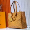 M12683 This Sac Plat 24H Handbag is crafted from vibrant Monogram Heritage canvas, reinterpreting the original Damier canvas's Marque L Vuitton Déposée signature. Embossed LV-letter detailing adorns the trim in a dog paw motif, while dual top handles offer versatile carrying options as hand-held or shoulder carry. Dimensions: 41x33x14cm