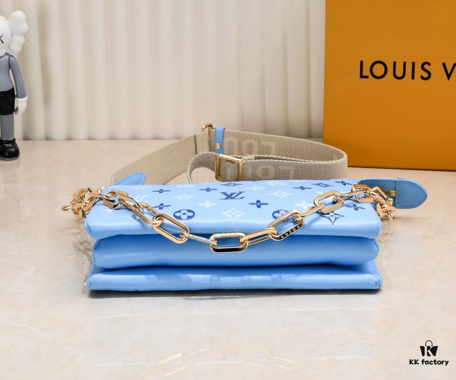 6930623ff09edb6de4c50957 Exclusive Real Shot - Upgraded Version ‼️ M21353 Printed 57790 Small Coussin Handbag in Monogram Embossed Lambskin