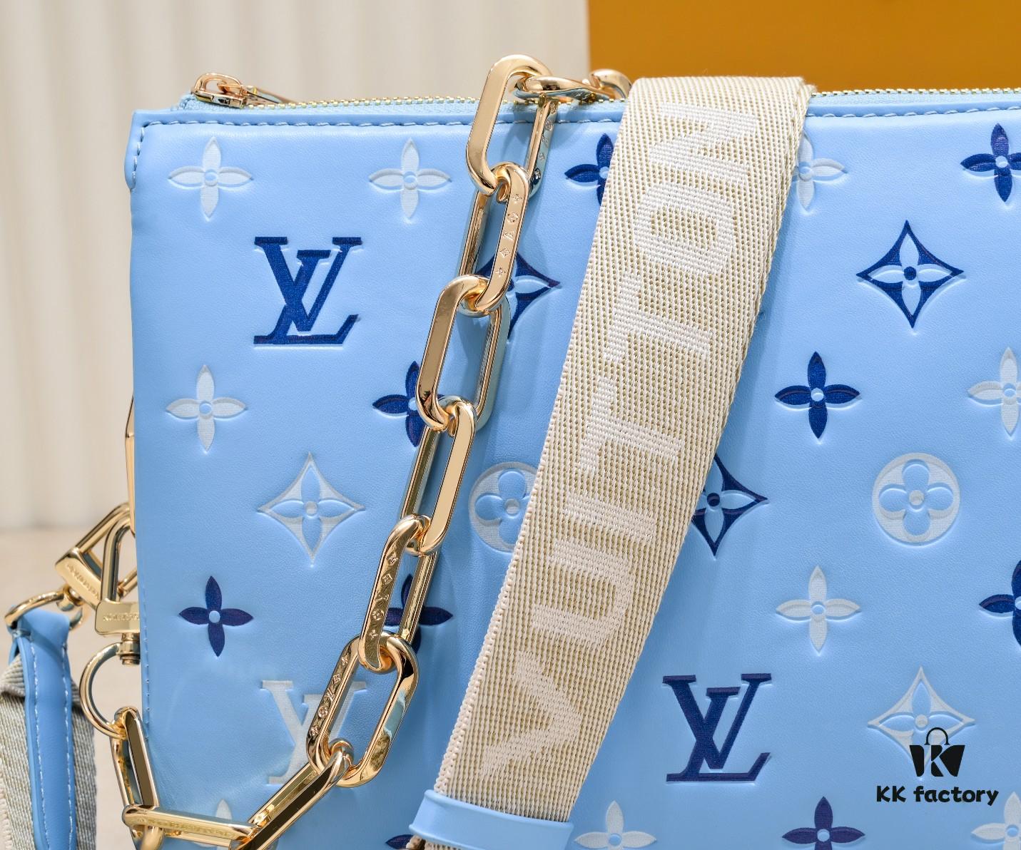 6930623ff09edb6de4c50959 Exclusive Real Shot - Upgraded Version ‼️ M21353 Printed 57790 Small Coussin Handbag in Monogram Embossed Lambskin