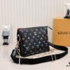 69306248f09edb6de4c50969 Exclusive Real Shot - Upgraded Version‼️ M21353 Printed 57790 This Model Coussin Small Bag Features Monogram Embossed Lambskin with Floral Pattern Ingeniously Integrated into the LV Letters and Monogram Flowers