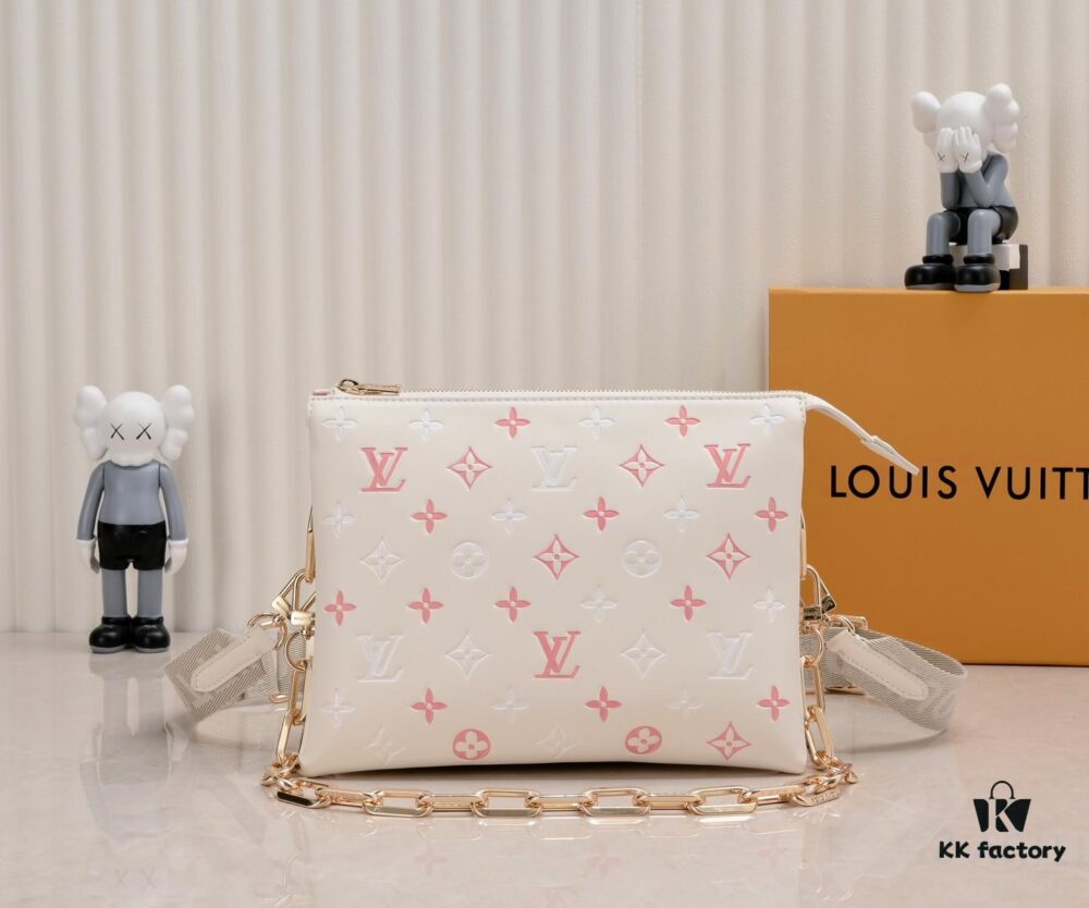 69306256f09edb6de4c50982 Exclusive Real Shot - Upgraded Version ‼️ M21353 Printed 57790 Small Coussin Handbag in Monogram Embossed Lambskin