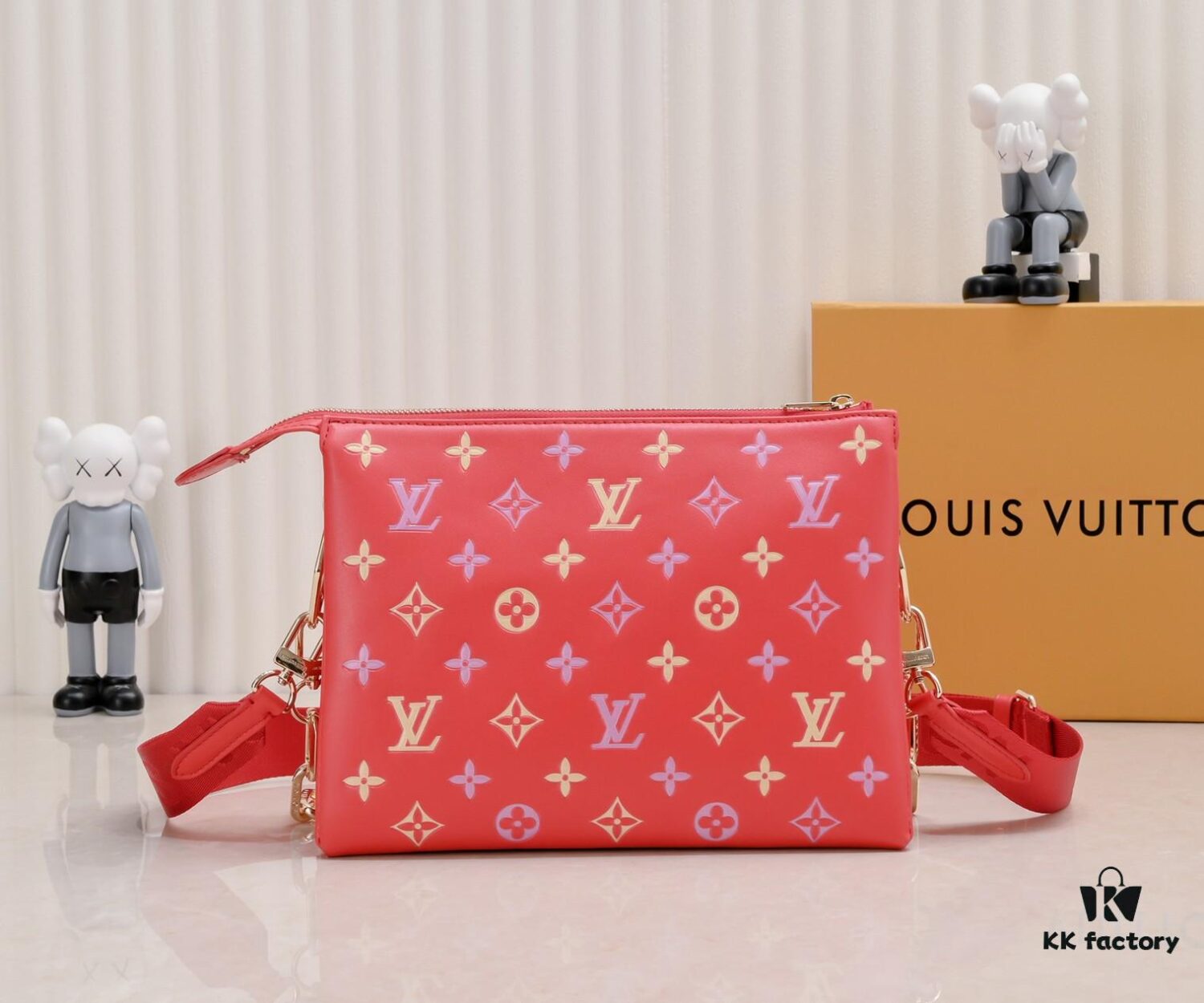 69306260f09edb6de4c50993 Exclusive Real Shot - Upgraded Version ‼️ M21353 Printed 57790 Small Coussin Handbag in Monogram Embossed Lambskin