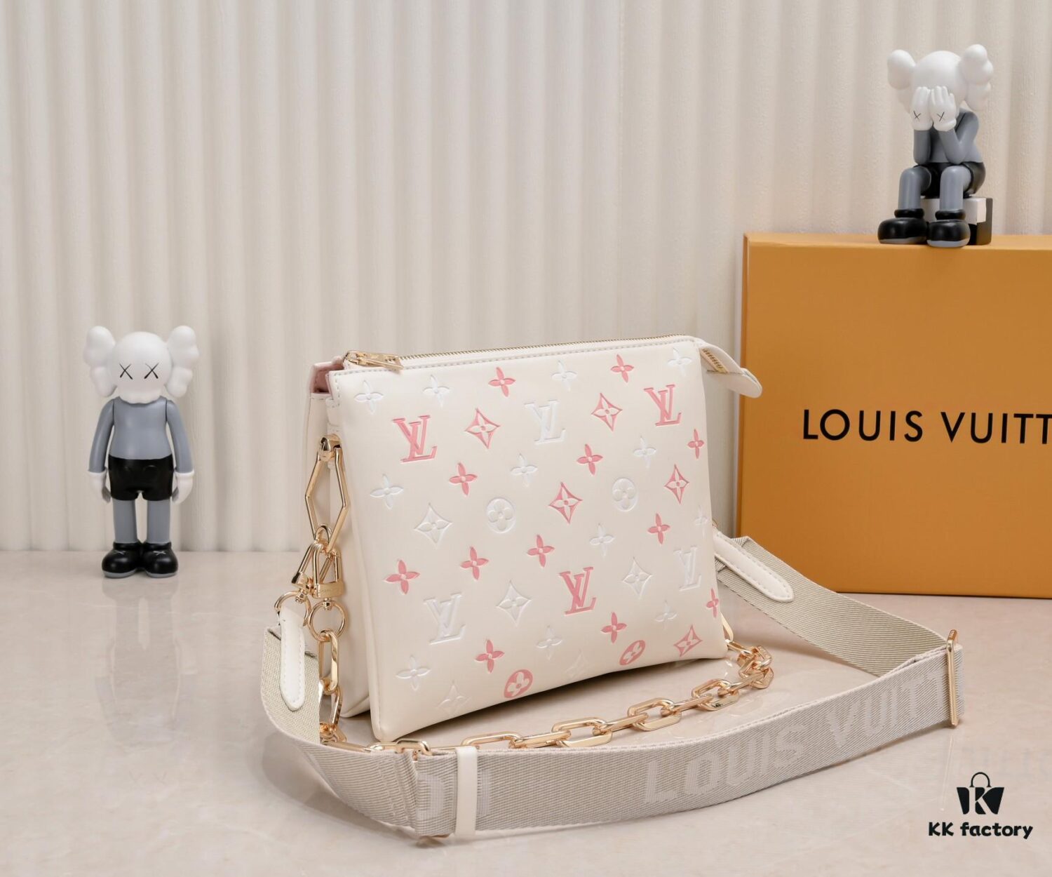 6930626ef09edb6de4c509bd Exclusive Real Shot - Upgraded Version ‼️ M21353 Printed 57790 Small Coussin Handbag in Monogram Embossed Lambskin