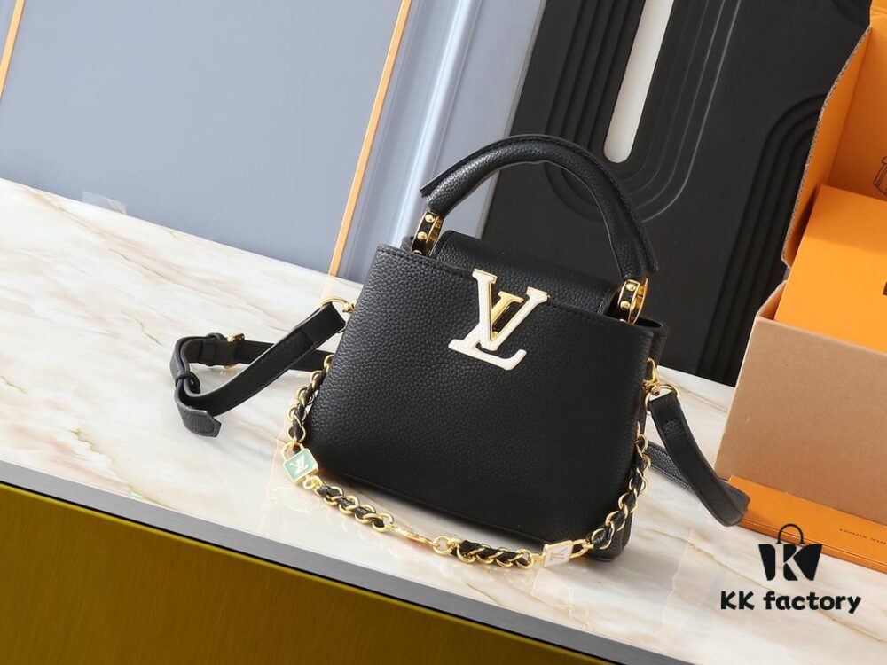 69306274f09edb6de4c509ce Upgraded Original M23949 M23950 M24471 M23951 Capucines Mini Handbag
