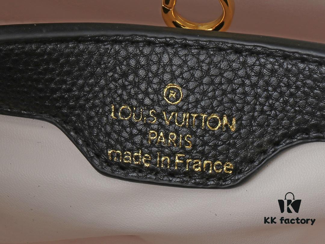 69306279f09edb6de4c509da Upgraded Original M23949 M23950 M24471 M23951 Capucines BB Handbag with Elegant Lovelock Chain