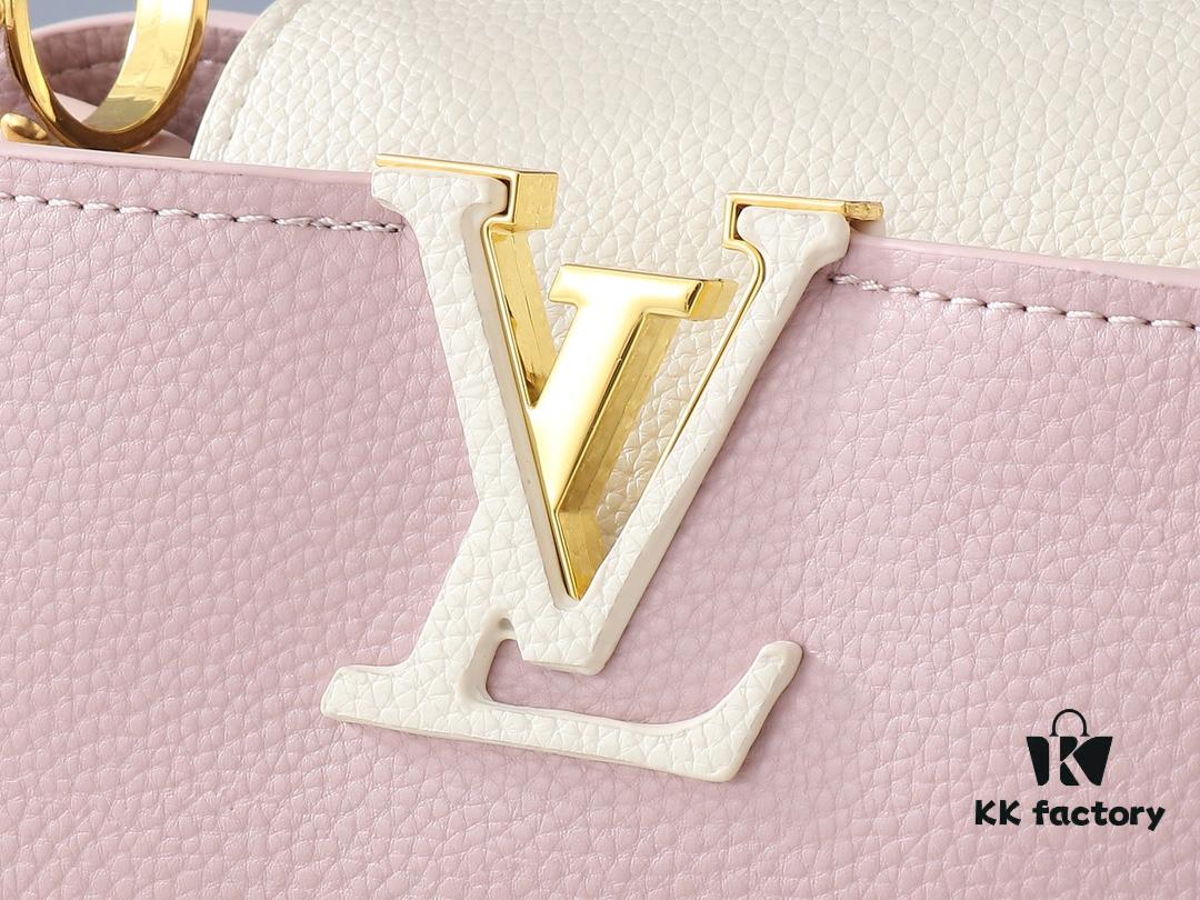 69306283f09edb6de4c509f3 Upgraded Original M23949 M23950 M24471 M23951 Capucines BB Bag with Elegant Lovelock Chain