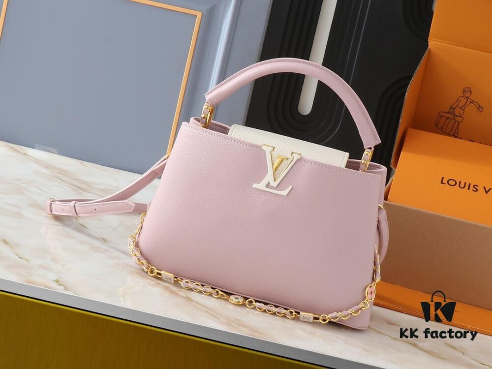 69306285f09edb6de4c509f7 Upgraded Original M23949 M23950 M24471 M23951 Capucines Medium Handbag