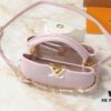 69306287f09edb6de4c509fd Upgraded Original M23949 M23950 M24471 M23951 Capucines BB Bag with Elegant Lovelock Chain