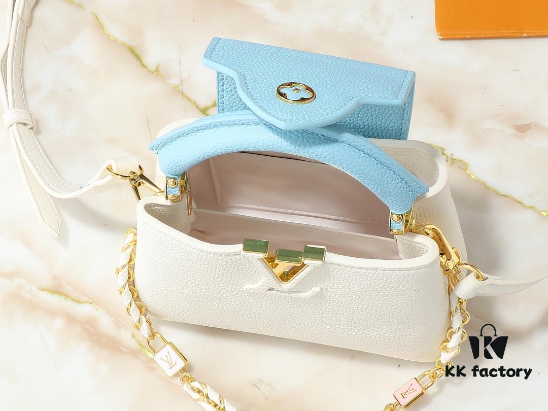Upgraded Original M23949 M23950 M24471 M23951 Capucines Mini Handbag