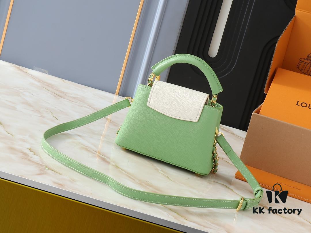 69306293f09edb6de4c50a1d Upgraded Original M23949 M23950 M24471 M23951 Capucines Mini Handbag
