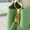 69306299f09edb6de4c50a2b Upgraded Original M23949 M23950 M24471 M23951 Capucines BB Handbag with Elegant Lovelock Chain