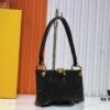 693062a4f09edb6de4c50a47 Upgraded Original M12174 Pochette Sèvres from LV Ski Collection in Sleek Gunmetal Tone