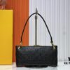 693062a5f09edb6de4c50a4a Upgraded Original M12174 Pochette Sèvres from LV Ski Collection in Sleek Gunmetal Tone