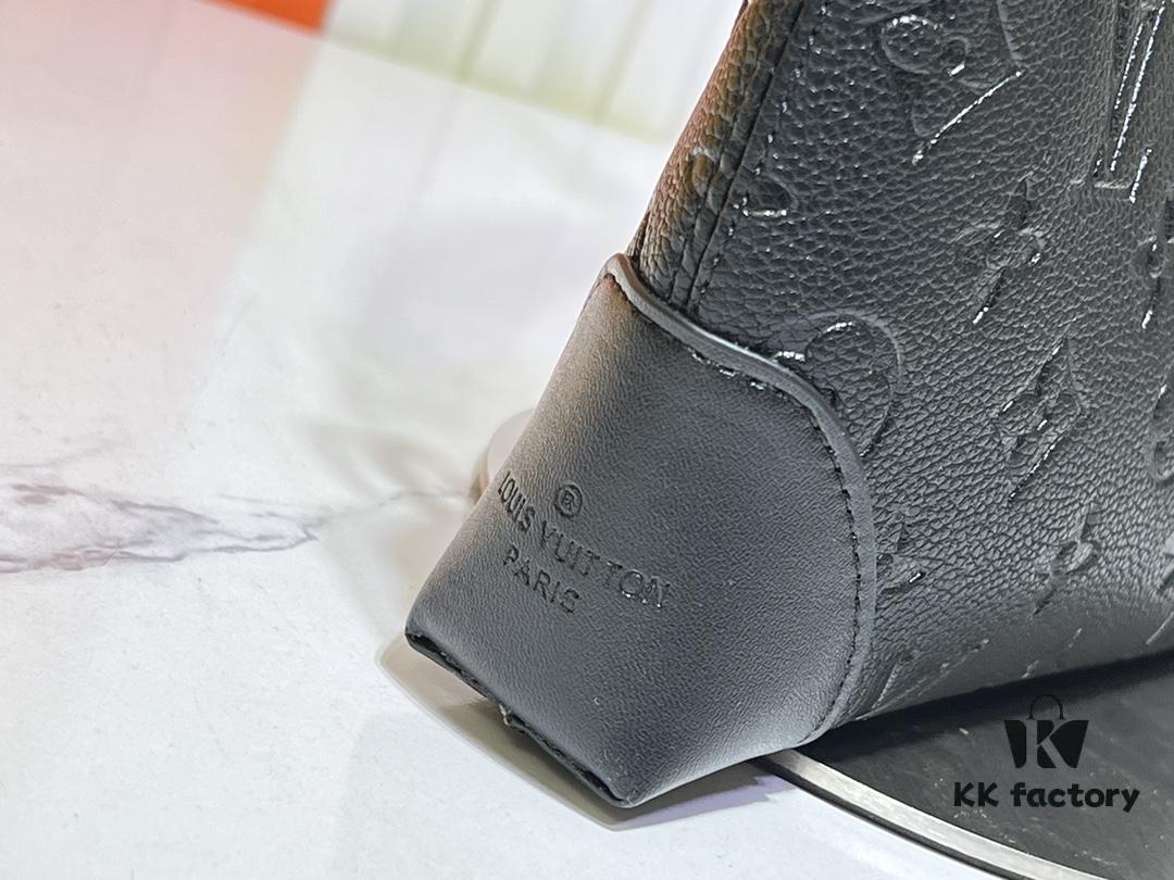 693062a6f09edb6de4c50a4b Upgraded Original M12174 Pochette Sèvres from LV Ski Collection in Sleek Gunmetal Tone