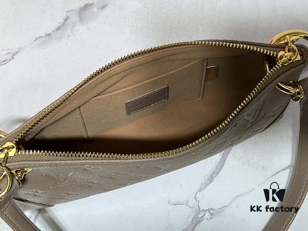 693062a6f09edb6de4c50a4d Upgraded Original M12174 This Pochette Sèvres Belongs to the LV Ski Collection, Ready to Shine in a 'Sparkling' Gunmetal Tone